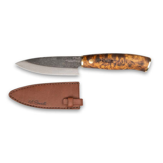 Roselli's kitchen knife for allround tasks made from ultra high carbon steel (UHC steel). 